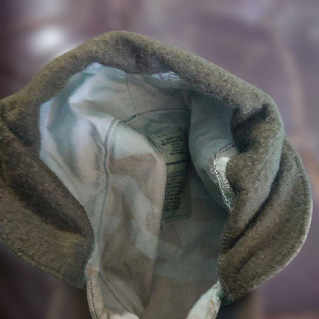 アメリカ米軍　キャップ　ミリタリー　激レア品　上等兵　略称付　冬季使用