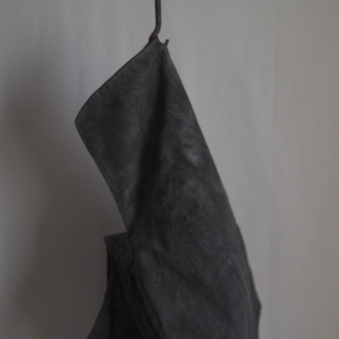 鞄 5　アンティーク　シルク　柿渋染め　古布　バッグ　ショルダー　リネン　ヘンプ