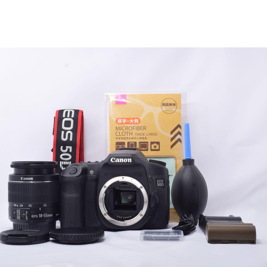 ⭐️一眼レフ入門に最適⭐️Canon EOS 50D 一眼レフカメラ
