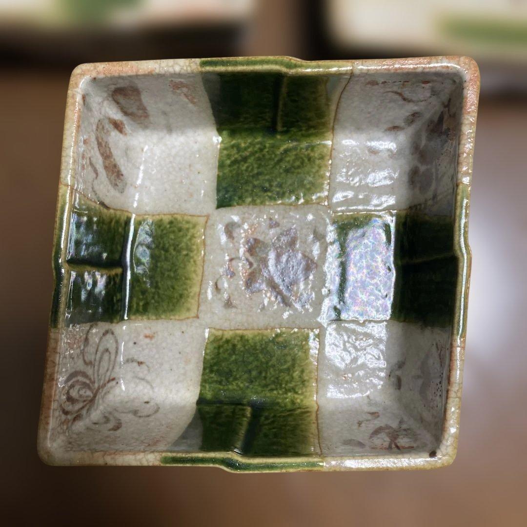 橘吉 市松模様 菱形希少5個セット