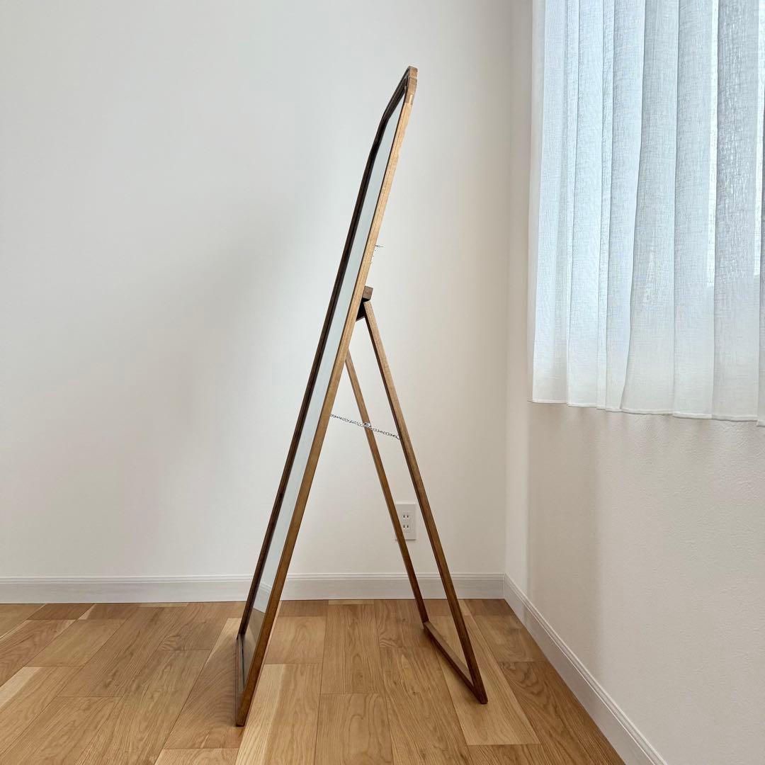 【 antry 】wood arch ミラー Long