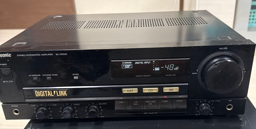 Panasonic D5500 システムコンポ 3点セット通電確認済み ジャンク