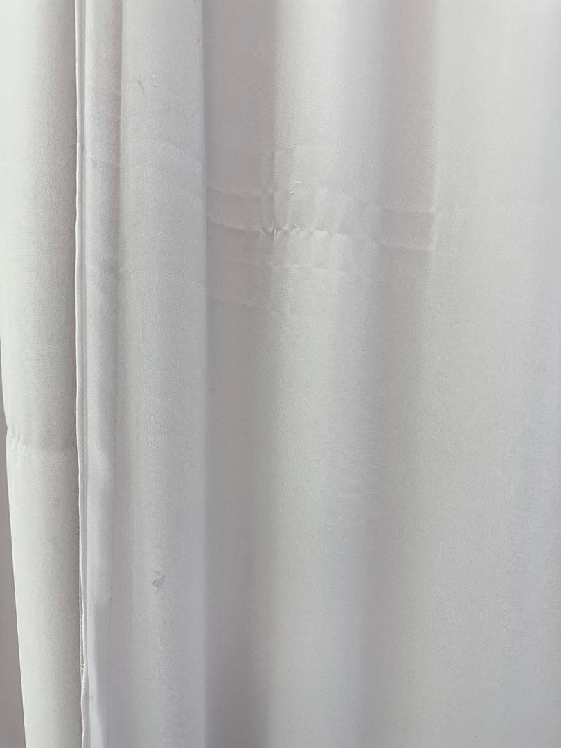 フランフラン　フリルバランス ダブルカーテン　ライトピンク　姫系　2枚セット