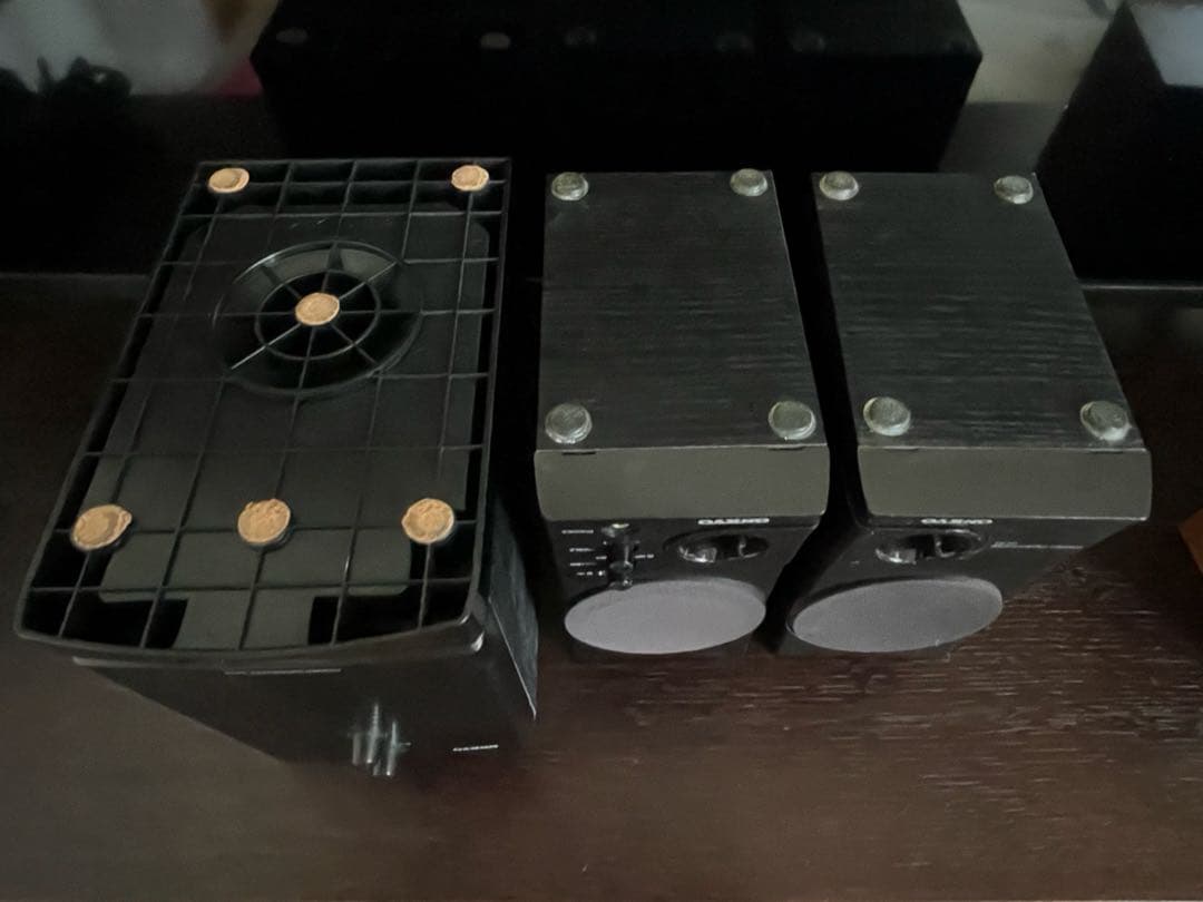 オンキョーONKYO GX-R3 SW-5A アンプ内臓スピーカ・サブウーハー