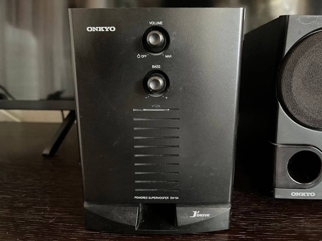 オンキョーONKYO GX-R3 SW-5A アンプ内臓スピーカ・サブウーハー