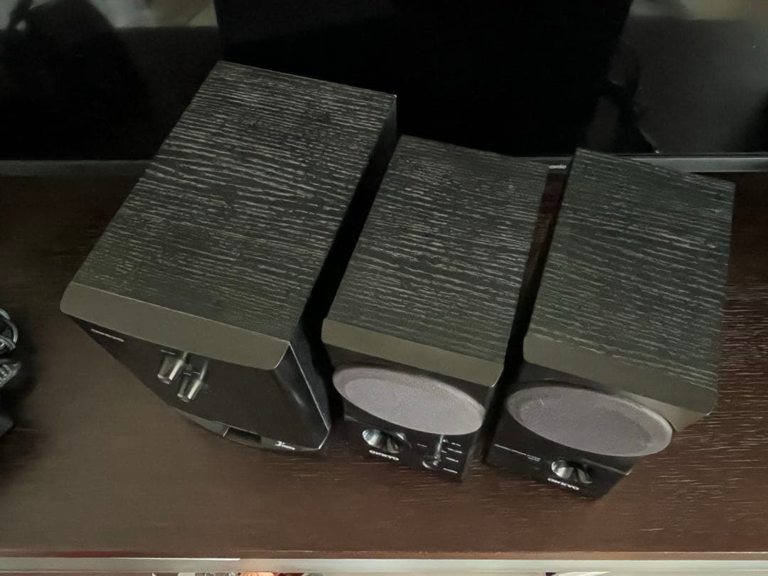 オンキョーONKYO GX-R3 SW-5A アンプ内臓スピーカ・サブウーハー