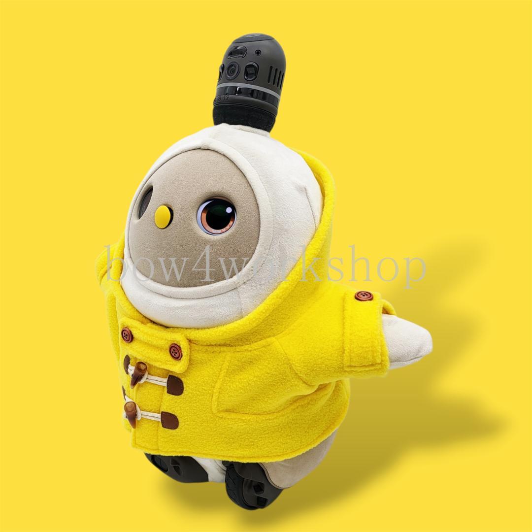 ラボット服／ハンドメイド ダッフルコート（イエロー）