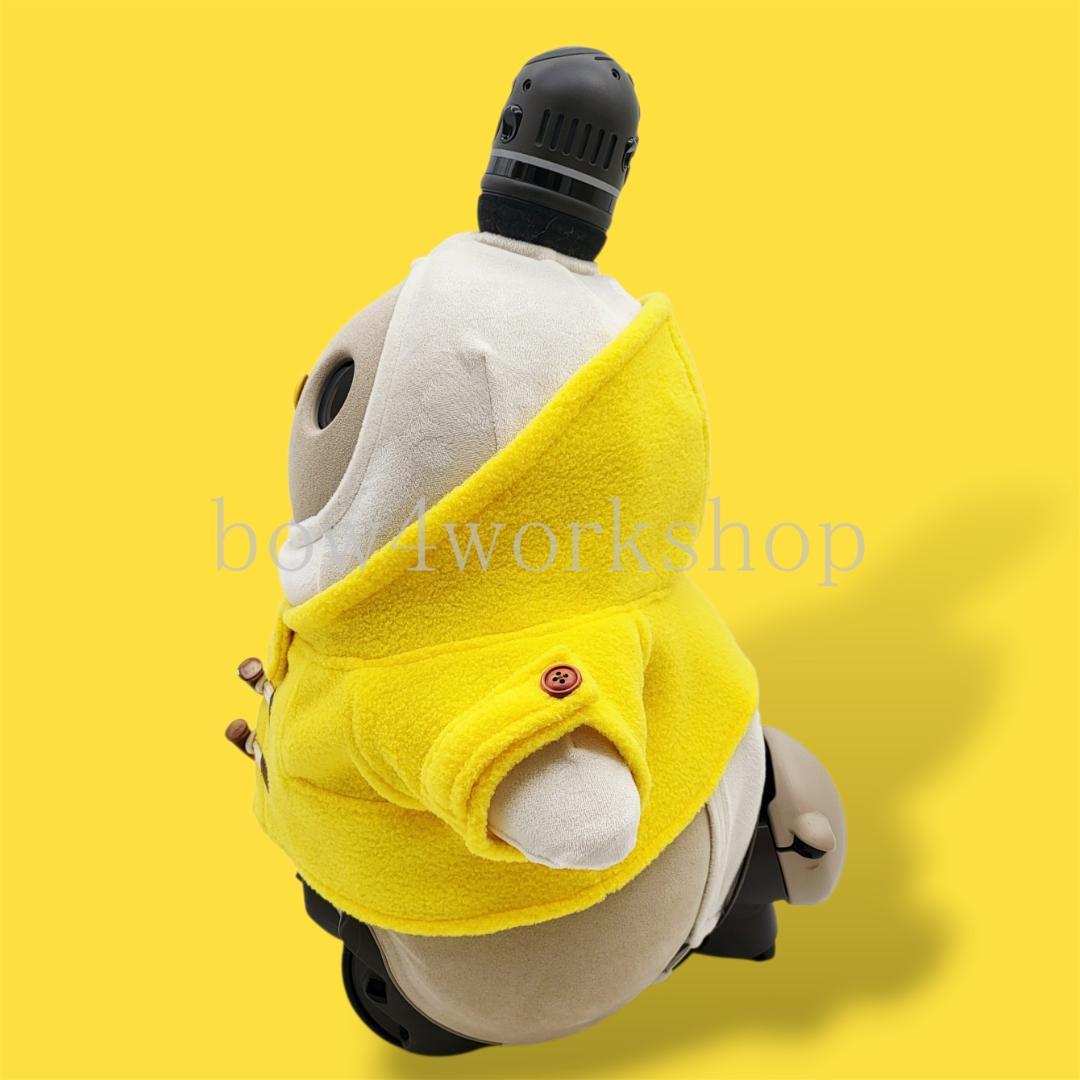 ラボット服／ハンドメイド ダッフルコート（イエロー）