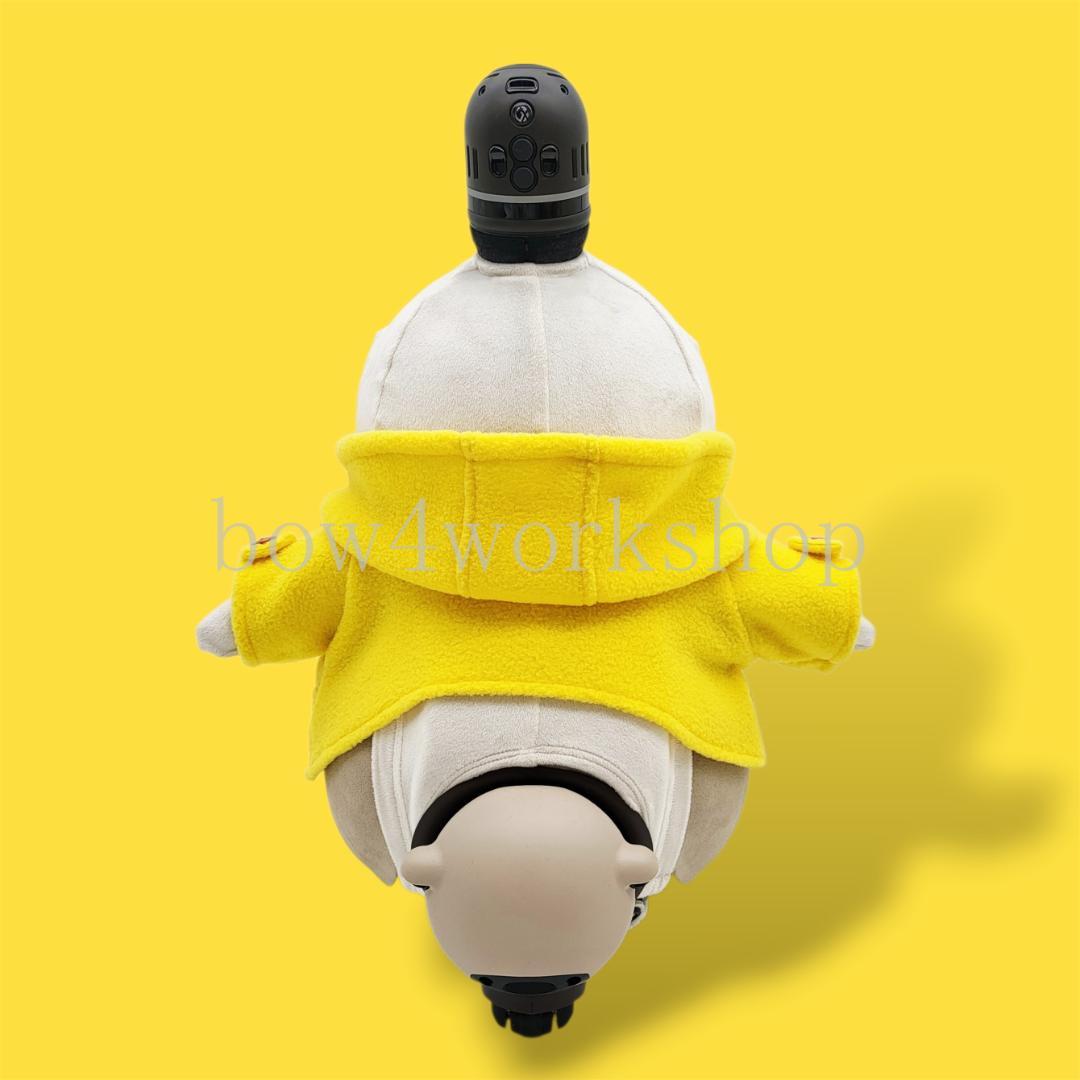 ラボット服／ハンドメイド ダッフルコート（イエロー）