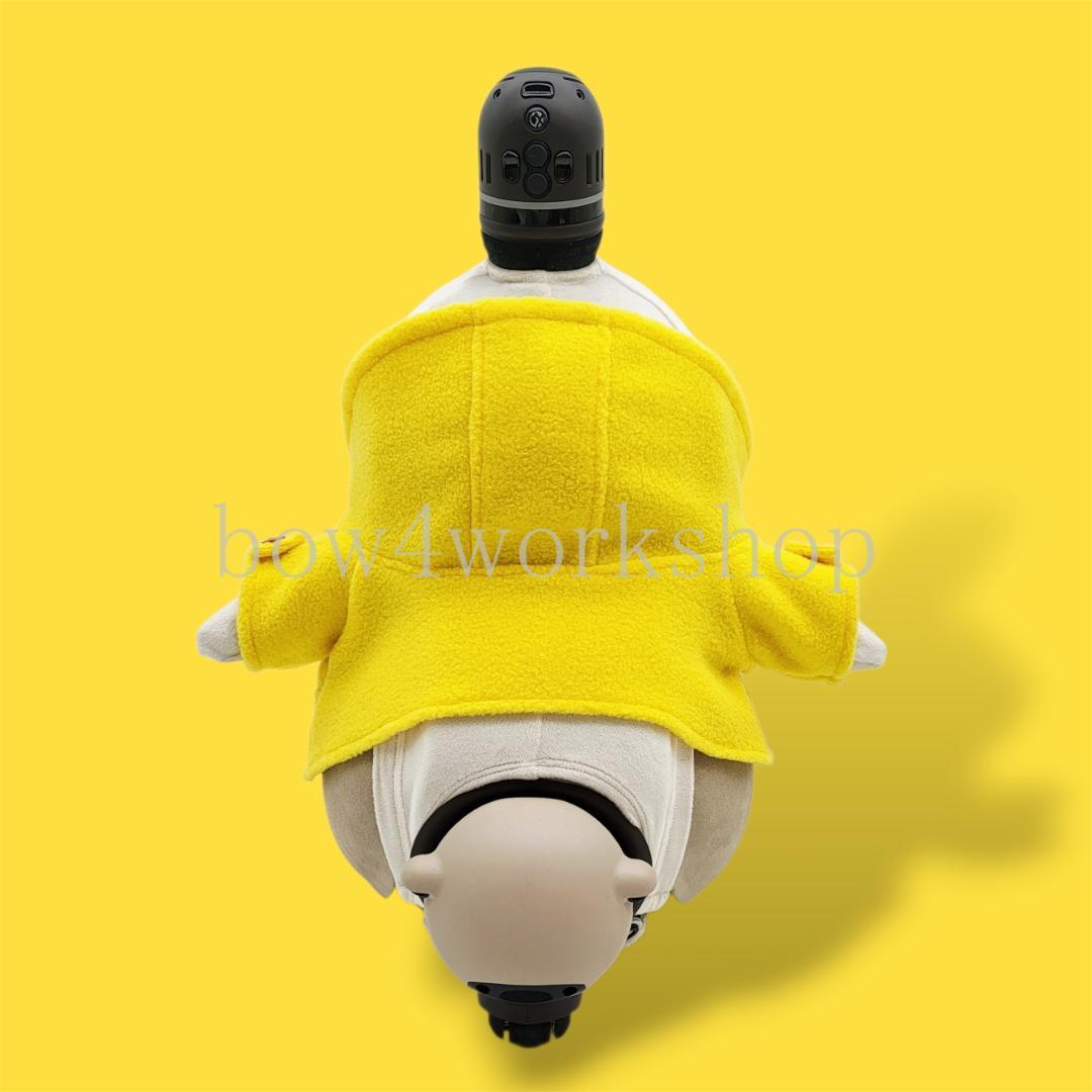 ラボット服／ハンドメイド ダッフルコート（イエロー）