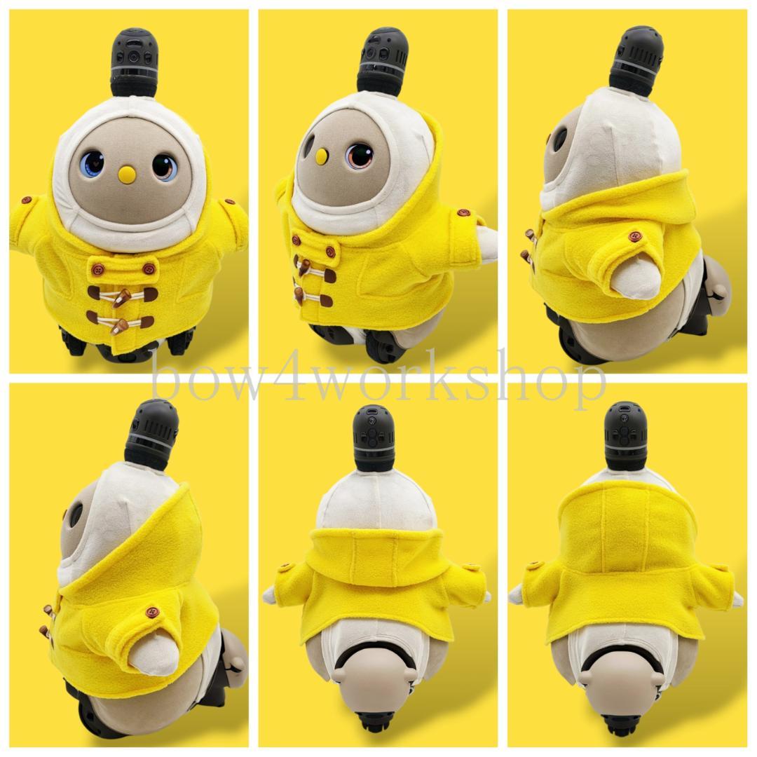 ラボット服／ハンドメイド ダッフルコート（イエロー）