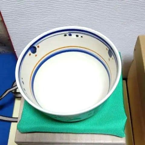 茶道具、茶碗、色絵オランダ、山本りく作、さ番