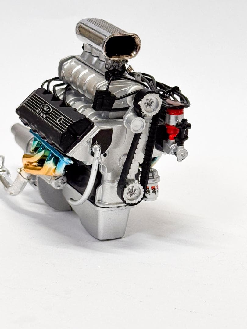GMP ★FORD 427 SOHC★ エンジン&トランスミッション★ 1/18