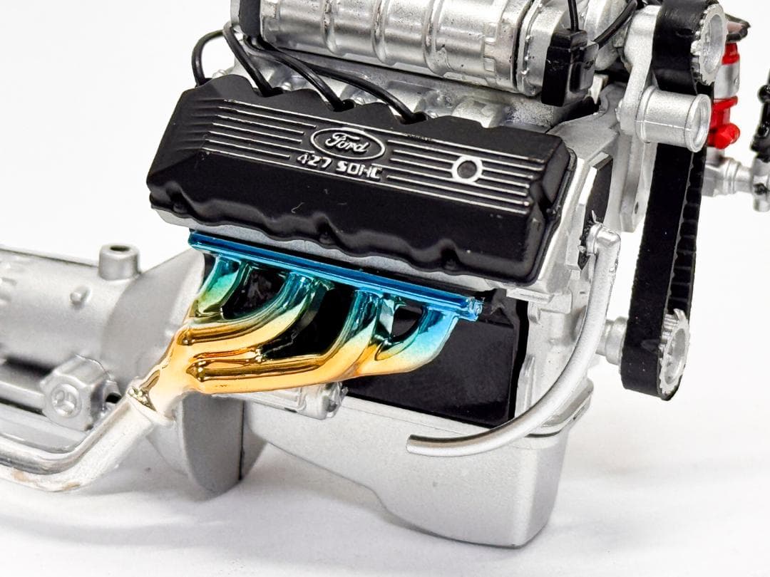 GMP ★FORD 427 SOHC★ エンジン&トランスミッション★ 1/18
