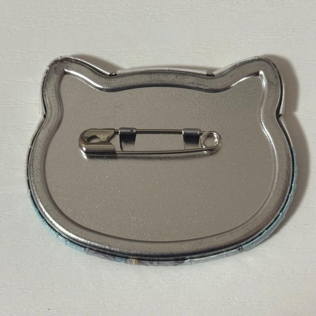 鬼滅の刃　時透無一郎　ナンジャタウン　ねこ型缶バッジ ミニゲーム いこいの里巡り