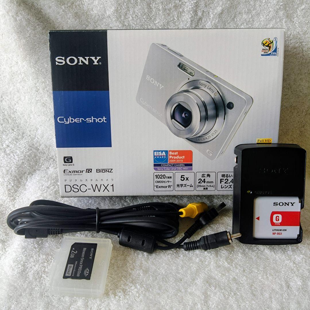 【動作確認済】Sonny ソニー Cyber-shot DSC-WX1 ゴールド