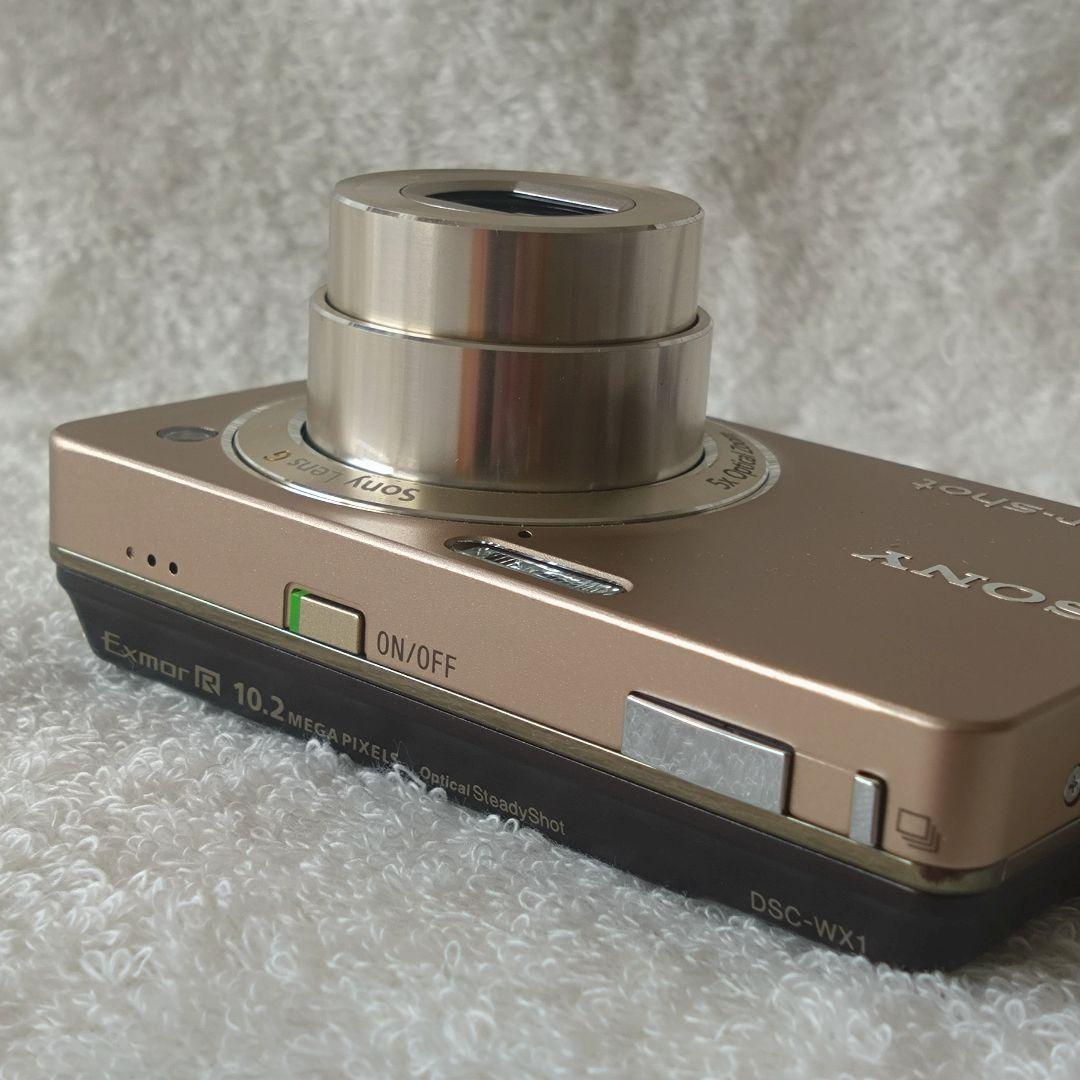 【動作確認済】Sonny ソニー Cyber-shot DSC-WX1 ゴールド