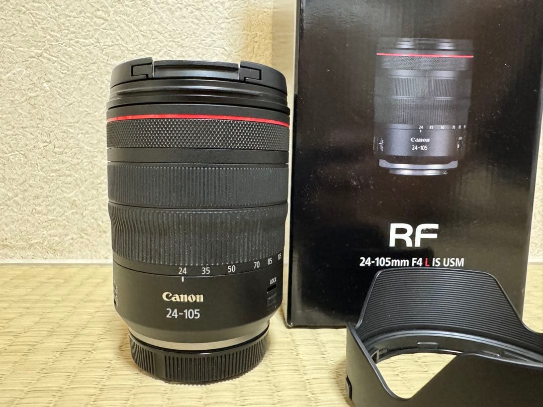 Canon RF 24-105mm f4L IS USMレンズ