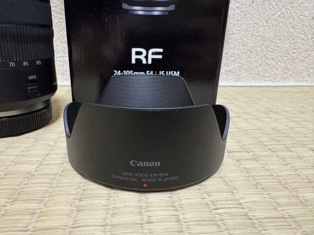 Canon RF 24-105mm f4L IS USMレンズ