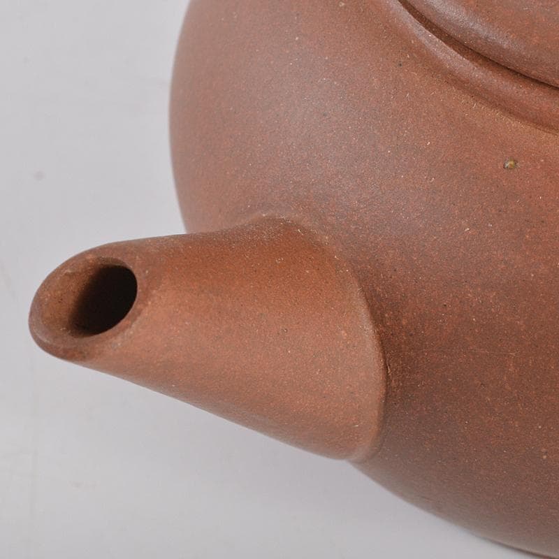 中国　中国宣興銘　紫砂　朱泥　急須　茶壷　D　R7188