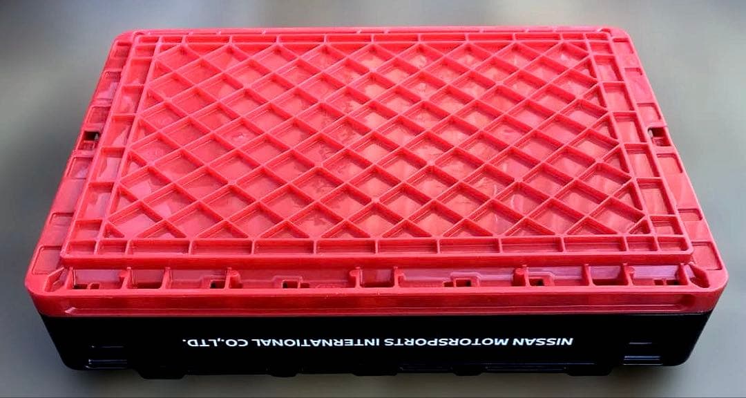 モ*グ様 【日産 NISMO／ニスモ】折りたたみ式 コンテナボックス （20L