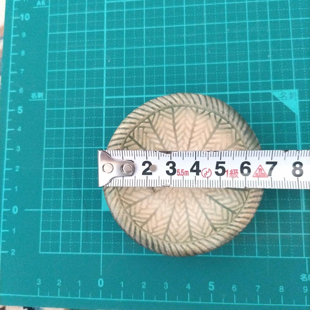 ★ 庸八焼 小皿 豆皿 5枚セット 5客組 時代 骨董 珉平焼