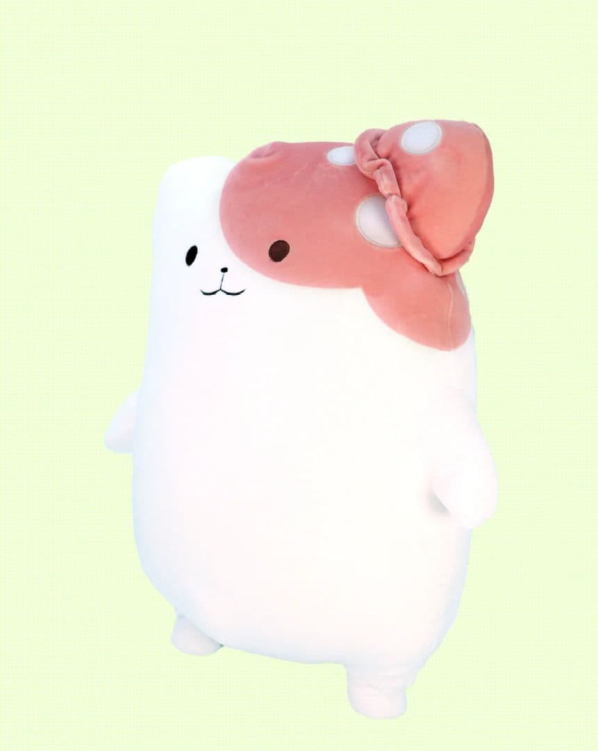 レア！きのこいぬ1/1ぬいぐるみ等身大　犬