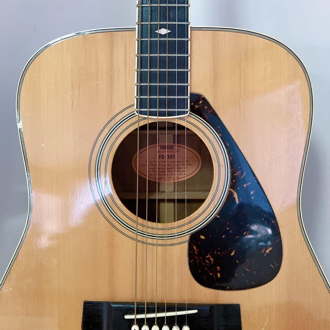 YAMAHA ヤマハ　アコースティックギター　FG-351 ハードケース付き