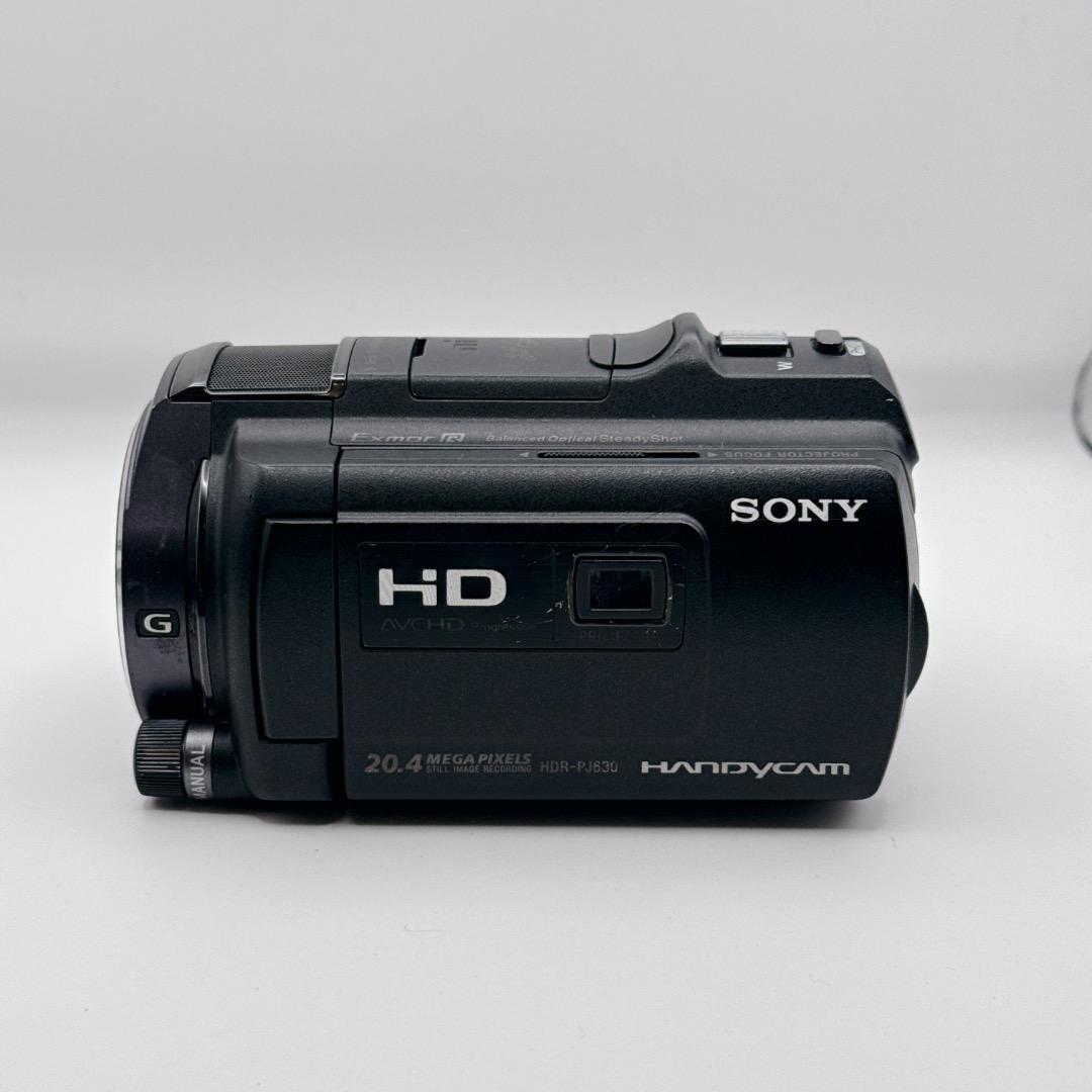 【良品】SONY ビデオカメラ HDR-PJ630V プロジェクター機能搭載