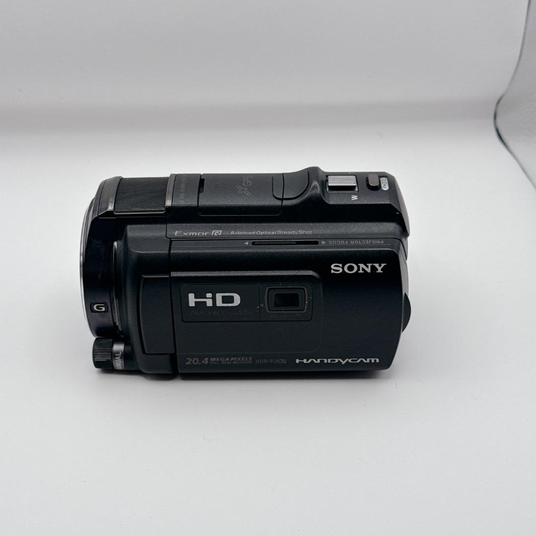 【良品】SONY ビデオカメラ HDR-PJ630V プロジェクター機能搭載
