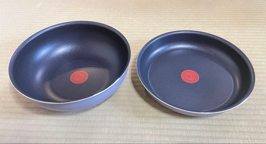 新品　ティファール　フレーズガス火専用　ウォックパン　フライパン　26cm 2点