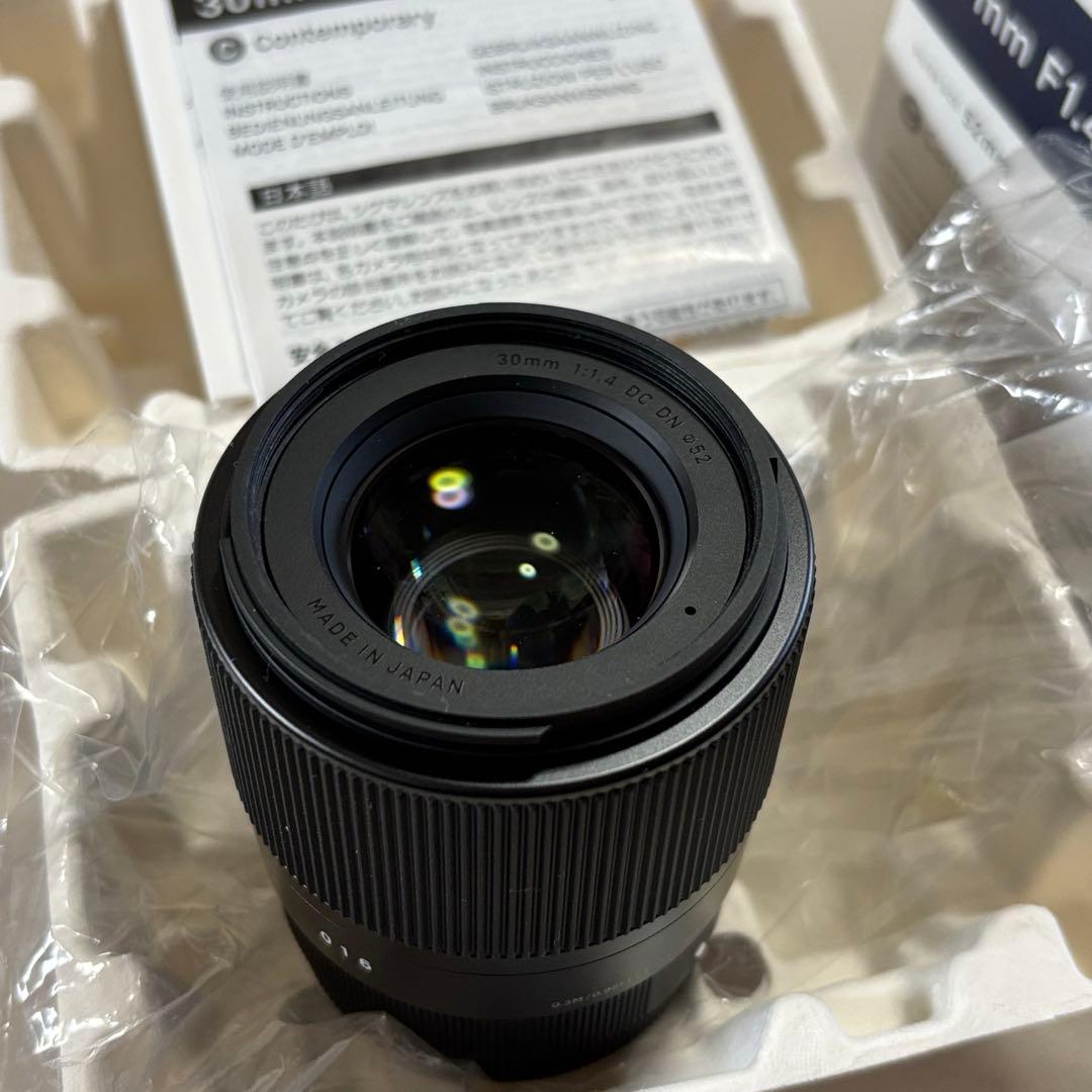 SIGMA 30mm F1.4 DC DN Contemporary ソニー