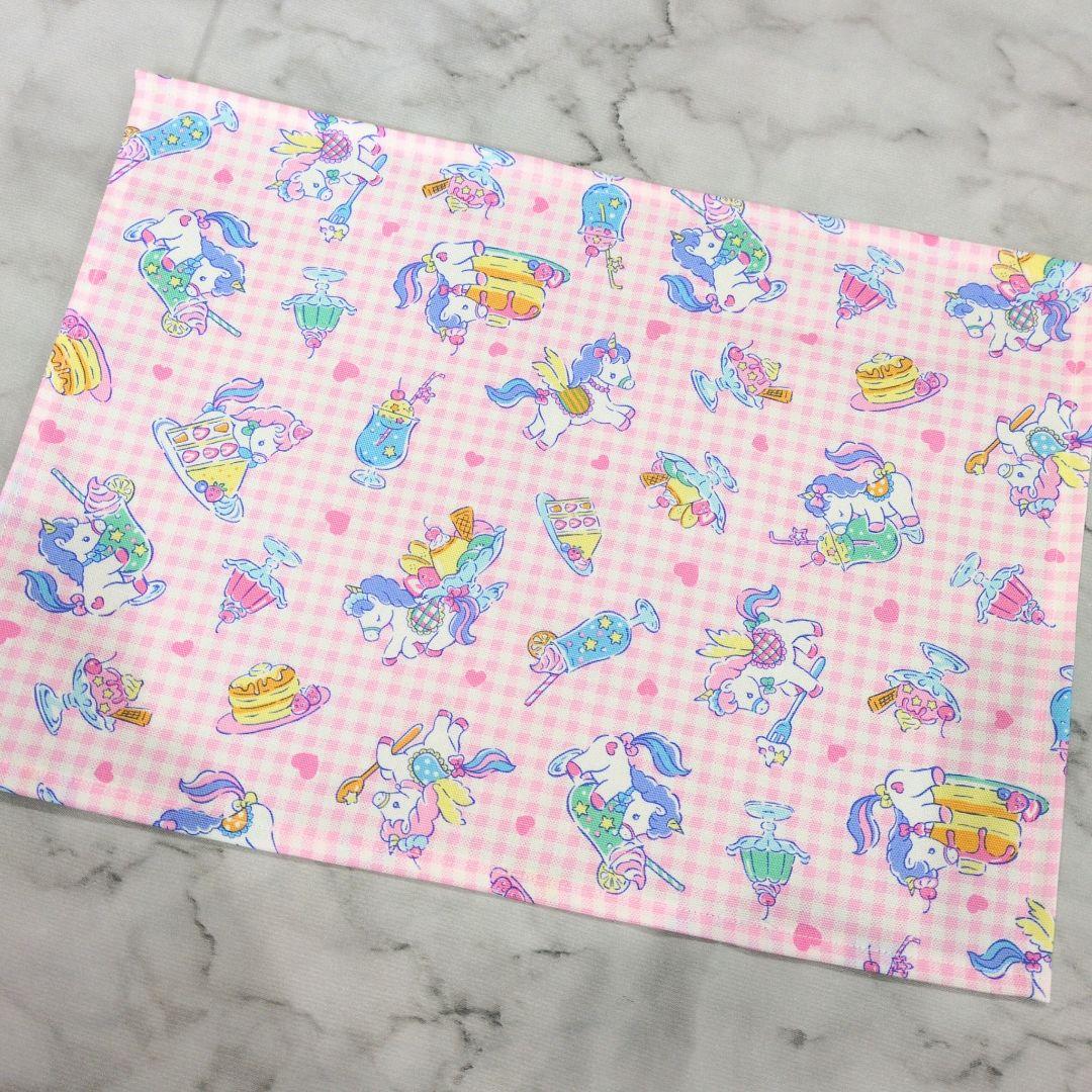 ２５×３５cmランチョンマット♡四枚♡ハンドメイド♡ミニユニコーン