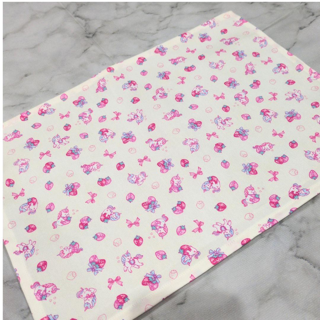 ２５×３５cmランチョンマット♡四枚♡ハンドメイド♡ミニユニコーン