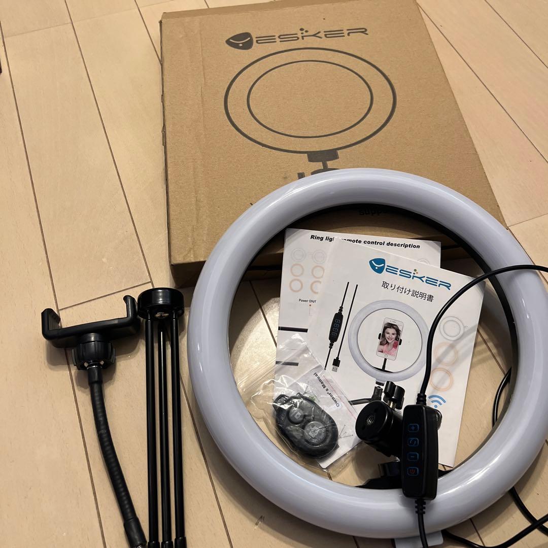 スマホアクセサリー Yesker 10'' LED Ring Light