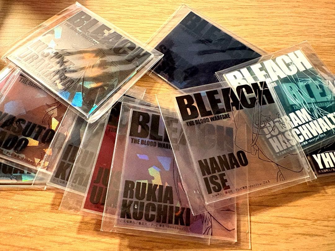 BLEACH キラキラアクリルカード　15枚セット