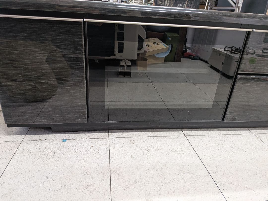 ニトリ　テレビボード　ポスティア150　ブラック