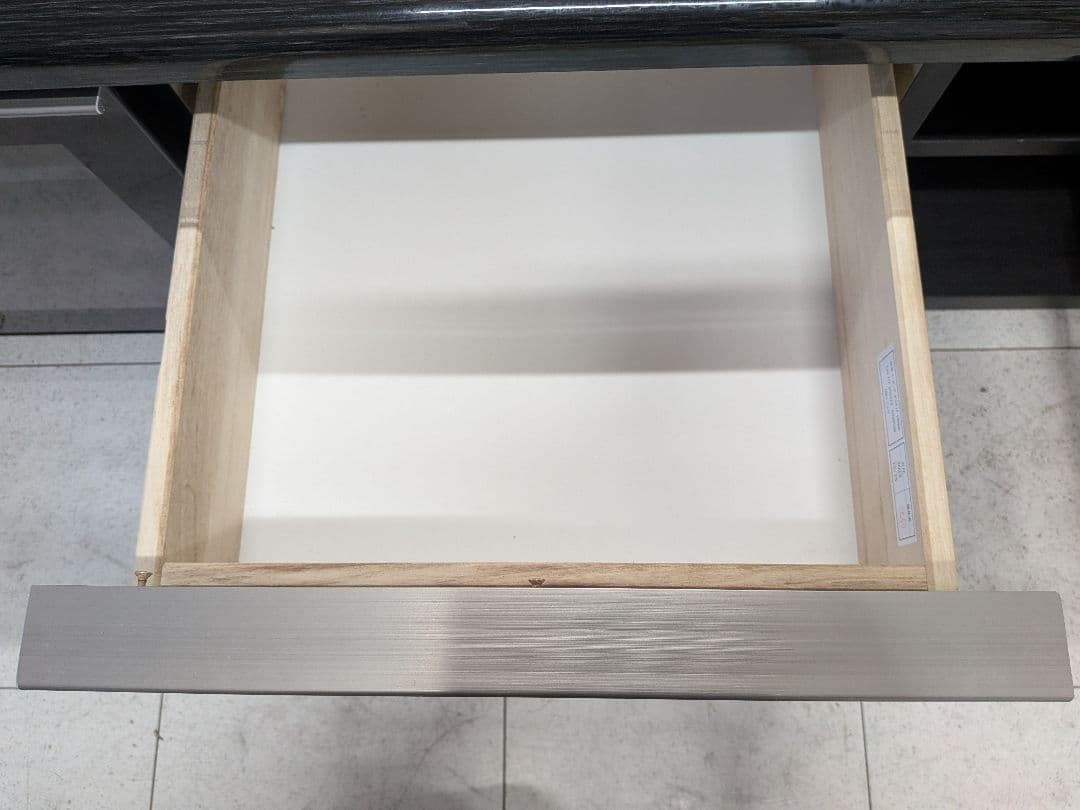 ニトリ　テレビボード　ポスティア150　ブラック