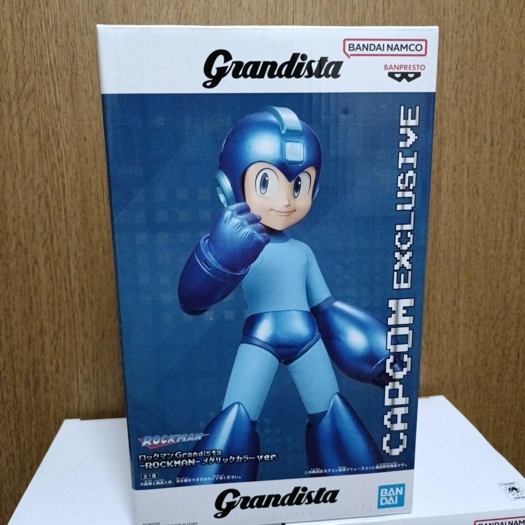 カプコン限定 ロックマン Grandista メタリックカラーver. 3点