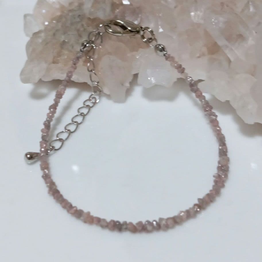 ピンクダイヤモンドのブレスレット