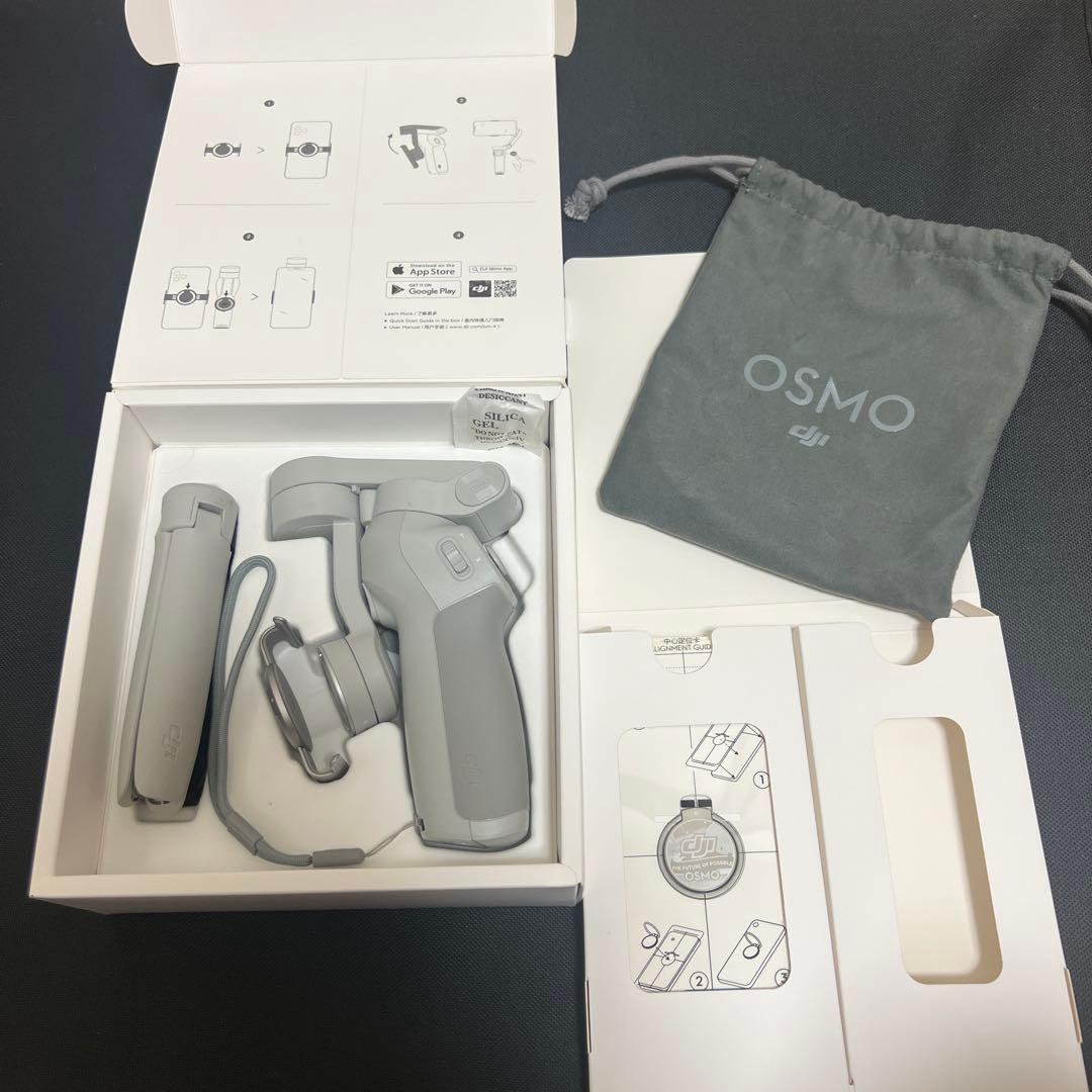DJI OSMO OM4スタビライザー・ジンバル グレー　箱あり
