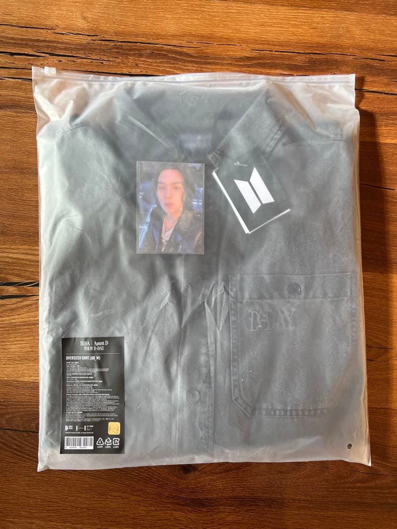 agustd オーバーサイズシャツ D DAY ツアー グッズ セット SUGA