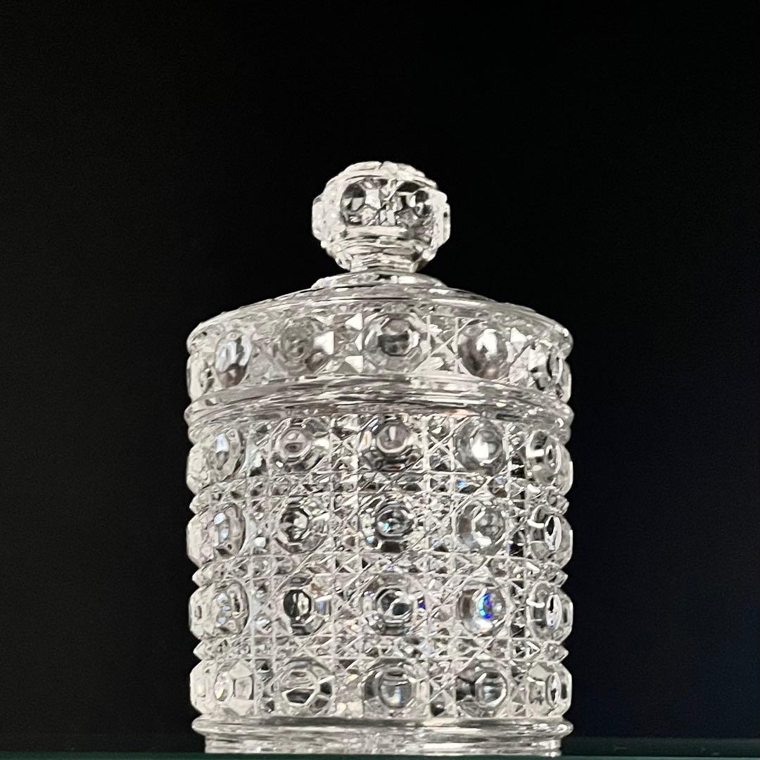 BACCARAT バカラ/※ 刻印有 美品　ディアマン　蓋物