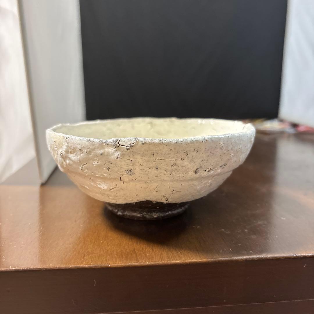 中川自然坊　粉引椀　未使用品