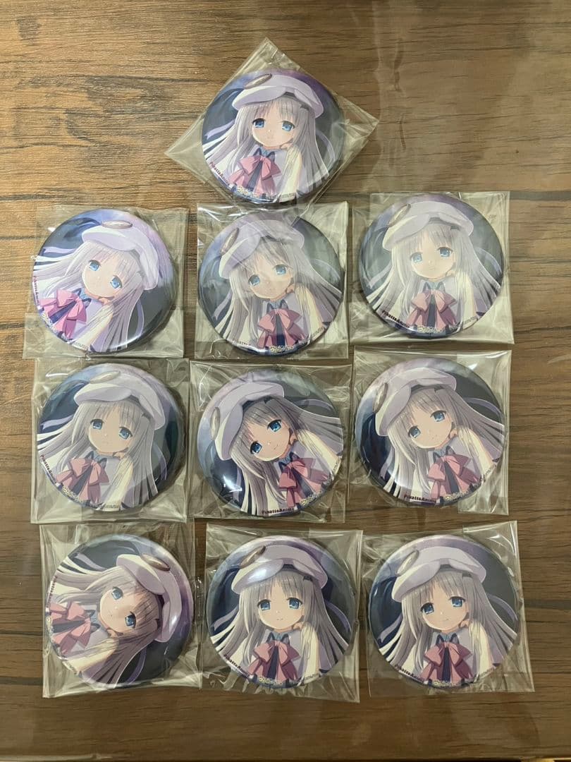 クドわふたー 能美クドリャフカ 75mm缶バッジ 10個 ②