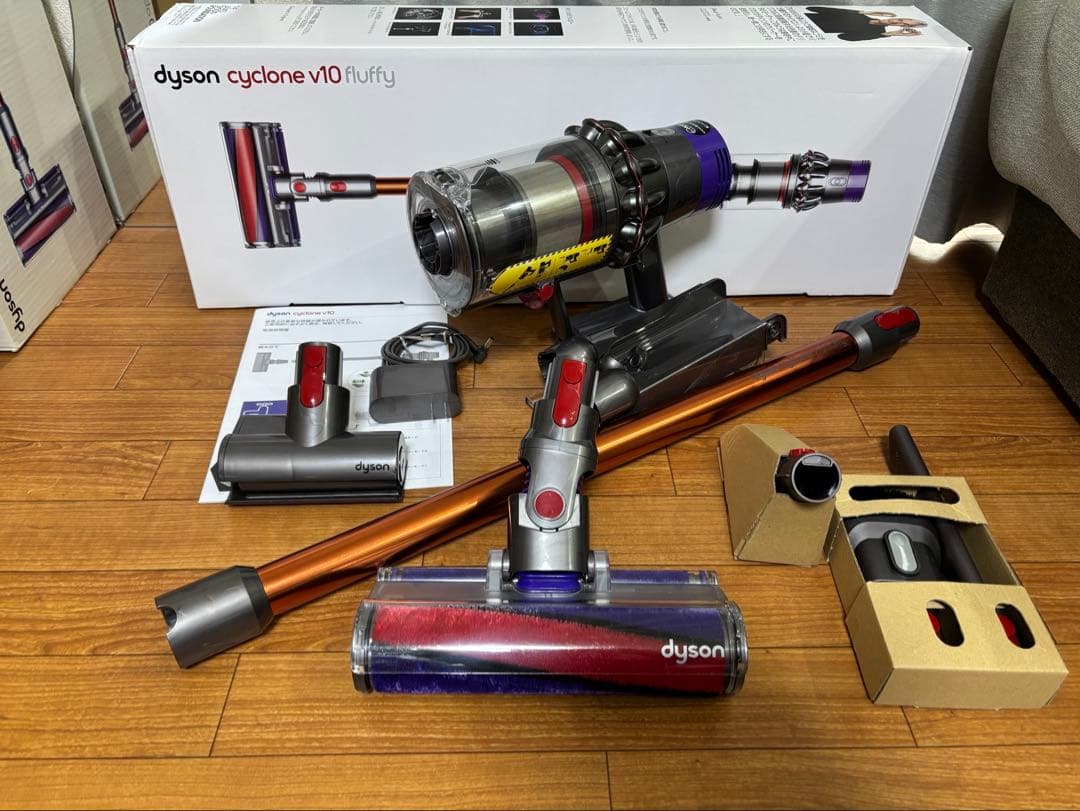 【美品】ダイソン dyson V10 SV12 56分54秒 強化トリガー