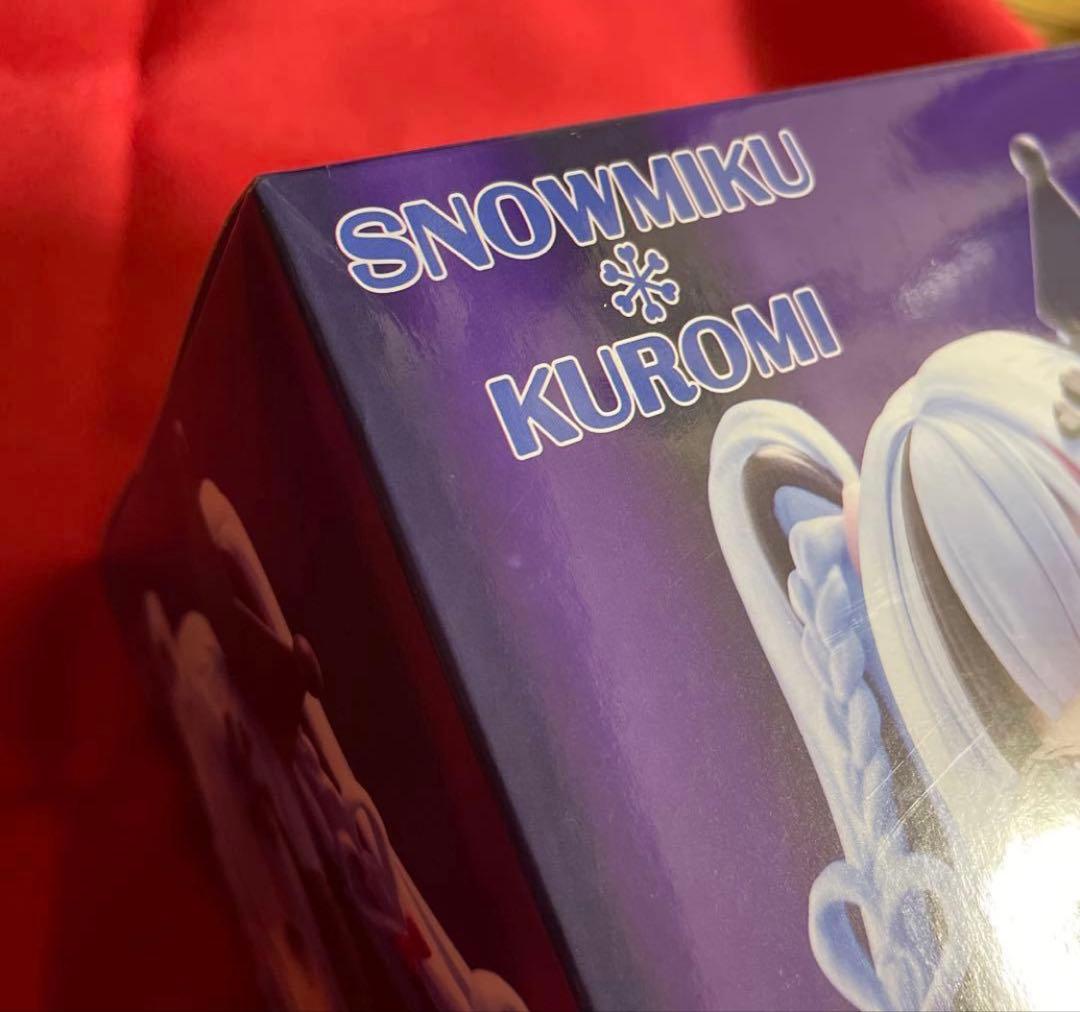 雪ミクxクロミ Trio-Try-iT Figure きゅるまる ぬいぐるみ