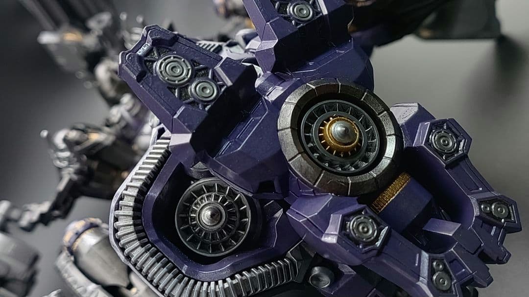 【玄鋼謹製】30MM アーマードコア6 オープンフェイス　フル塗装完成品