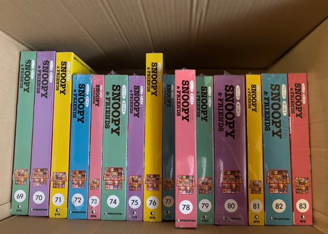 未開封　デアゴスティーニ つくってあつめる スヌーピー &フレンズ　100巻