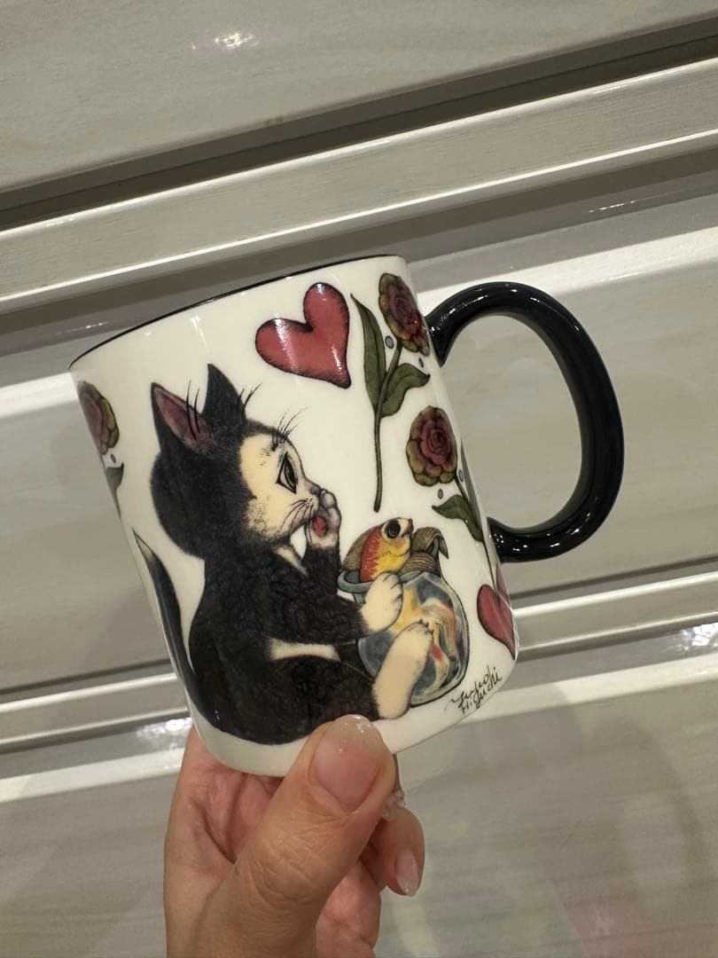 ヒグチユウコ　フィガロ マグカップ　プレート　セット　ボリス雑貨